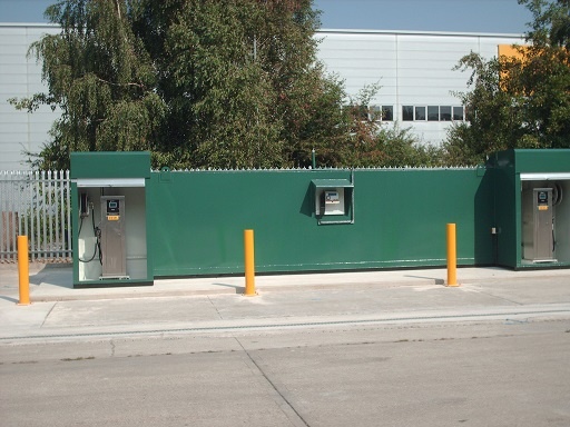 Fuel Tek's Bunded Fuel Tank at Royal Mail