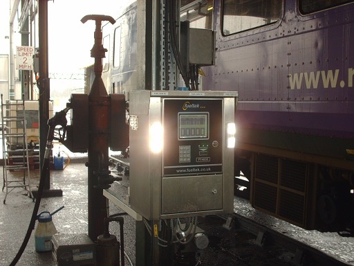 Fueltek fuel management system at Newton Heath railway station